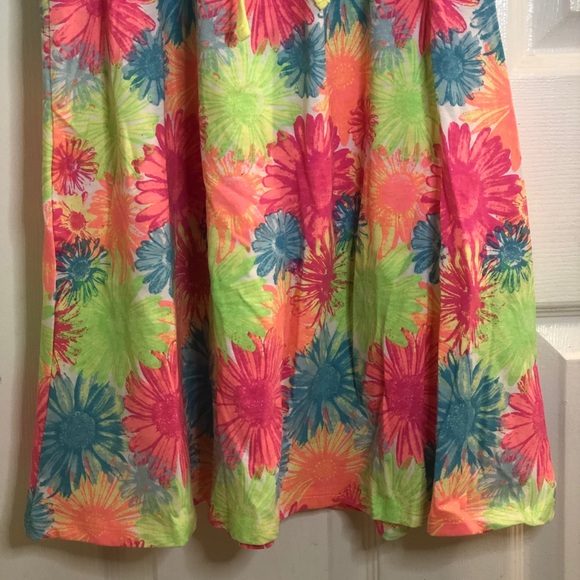 Neon flower sundress - Picture 4 of 5